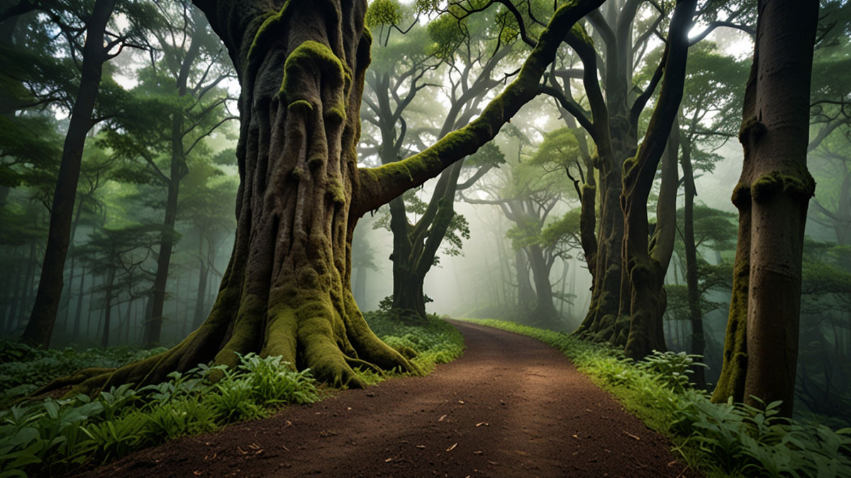 Path leading to light, symbolizing strength and resilience drawn from uplifting scriptures for grief and Bible verses for funerals.