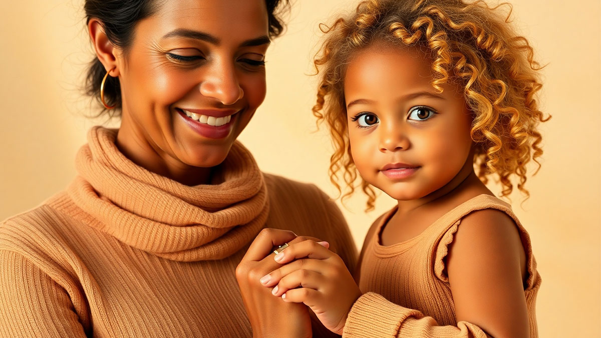 A mother's hands gently holding her daughter's hands while offering a heartfelt birthday prayer for guidance and blessing.