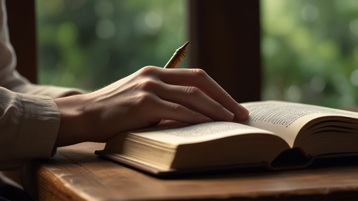 Deepening prayer life: A Christian guide image with hands in prayer, illustrating how to connect with God daily.